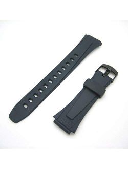 Genuine Casio Replacement Watch Strap 10183358 for Casio Watch W-753-2AV