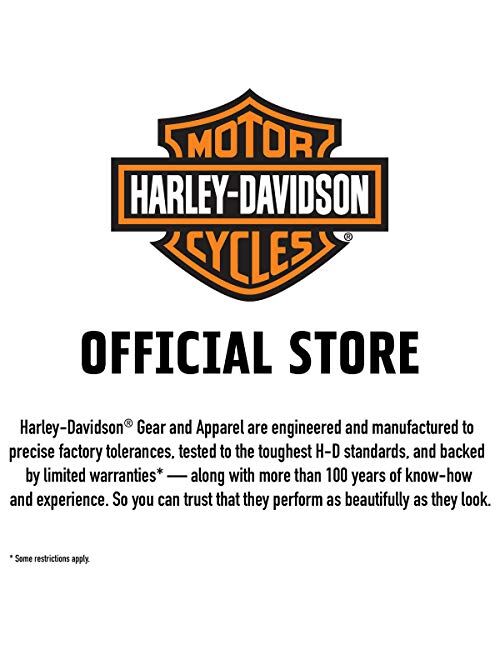 Harley Davidson Harley-Davidson Men's Master Distressed Slim Fit Leather Biker Jacket, Black