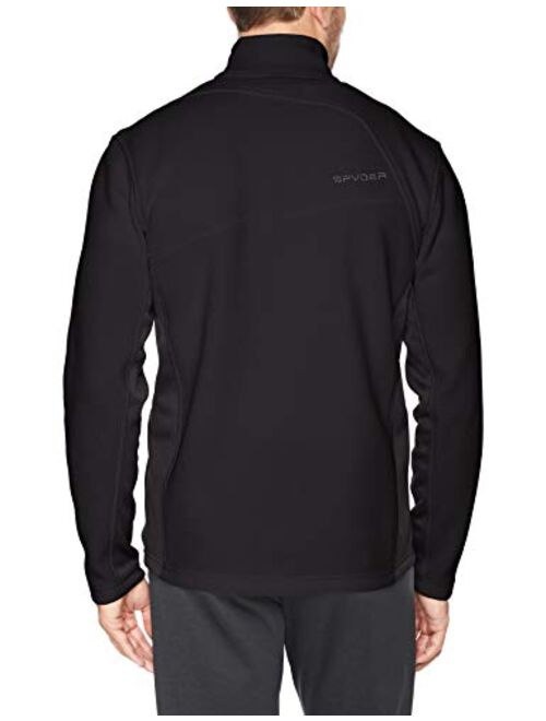 SPYDER Mens Bandit Full-Zip Stryke Lightweight Tactical Fleece Jacket