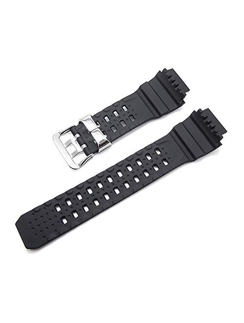 TIMEWHEEL Replacement Watch Band Strap for Casio G Shock GW9400 GW-9400-1 GW-9400BJ-1 & GW-9400J-1 RANGEMAN Watch