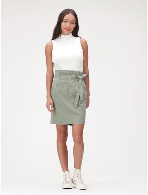 GAP Paperbag Mini Skirt in TENCEL&#153