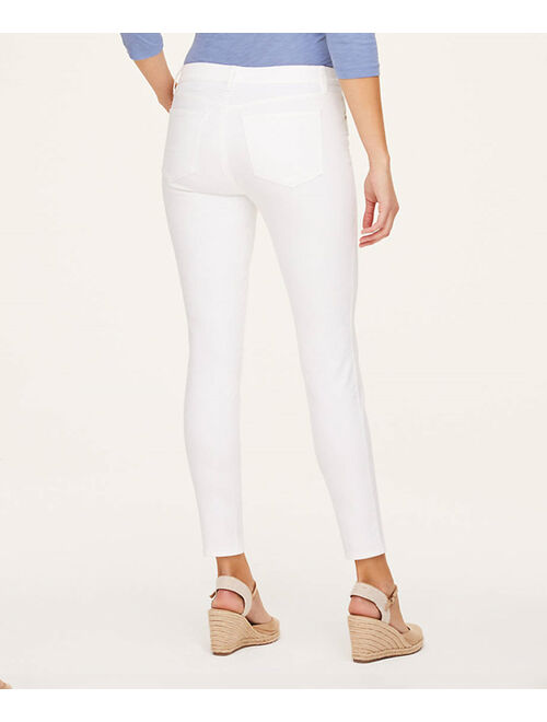 LOFT Outlet | White Crop Skinny Jeans - Women & Petite