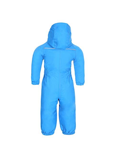 Dripdrop Boys Girls Waterproof Breathable Padded All in One Rain Suit
