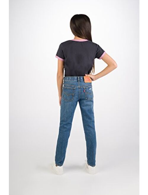 Levi's Girls' Big 501 Skinny Fit Jeans