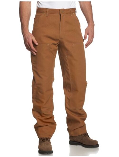 Carhartt Men's Firm Duck Double-Front Work Dungaree Pant B01
