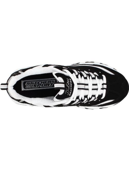 Skechers Sport Women's D'Lites Original Non-Memory Foam Lace-Up Sneaker