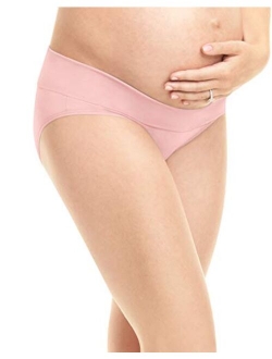 Women's Maternity Fold Down Modern Brief Panties 3-Pack