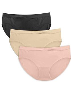 HOFISH Women's Low Waist Maternity Pregnant Underwear Brief Panties