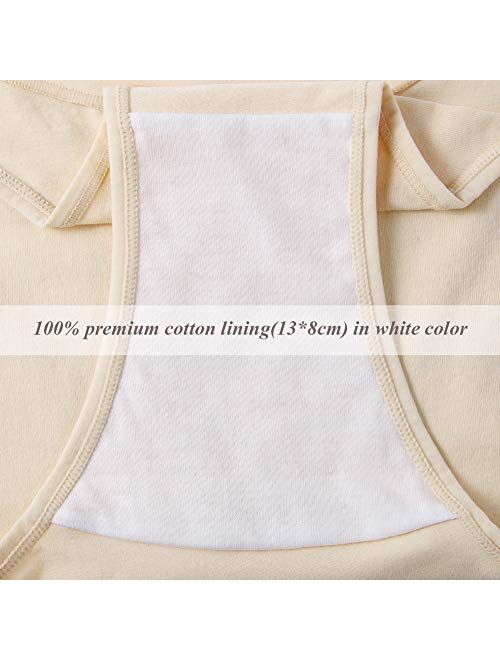 INNERSY Womens Maternity Underwear Under Bump Cotton Maternity Panties 5-Pack
