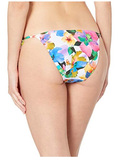 Nanette Lepore Women's Side Tie Hipster Bikini Swimsuit Bottom