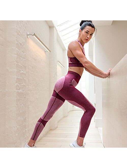 New Arrival! WYTong Women Yoga Pants,Ladies Heart Shape Patchwork Leggings High Waist Workout Sport Capris Tights