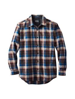 Men's Long Sleeve Button Front Classic Lodge Shirt