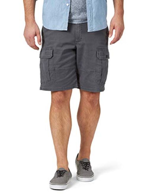 Wrangler Men's Relaxed Fit at The Knee Flex Cargo Shorts