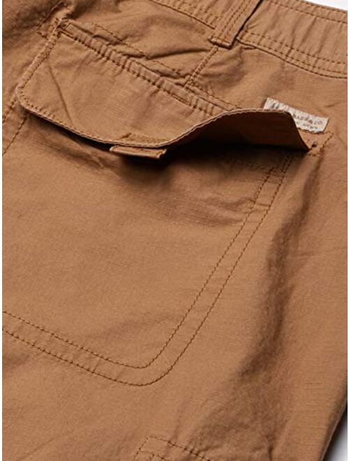 G.H. Bass & Co. Men's Big and Tall Ripstop Stretch Cargo Short