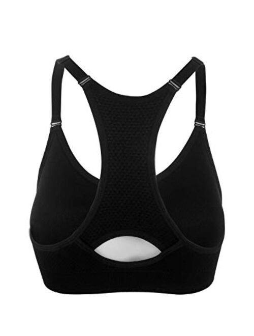 Puma Womens Seamless Sports Bra with Removable Cups