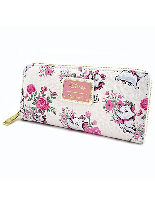 Loungefly x Disney Marie Floral AOP Wallet