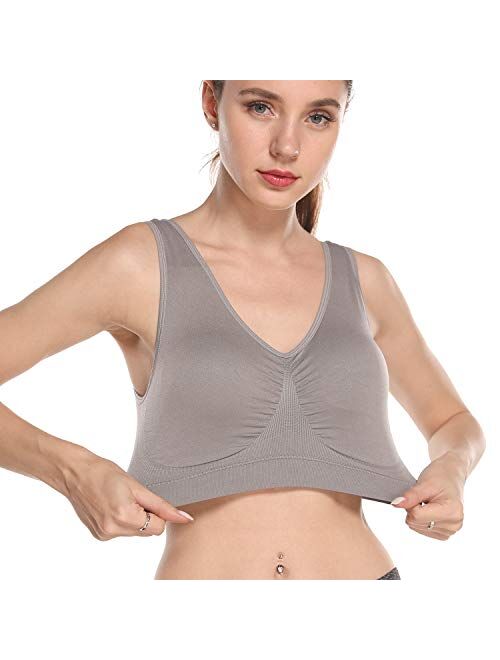 Onory Sports Bras for Women Wirefree Padded Workout Yoga Gym Fitness Bra