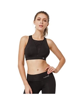 Yvette Sports Bra - High Impact Mesh for Breathable Sexy