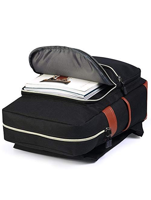 Modoker Vintage Laptop Backpack for Women Men,School College Backpack