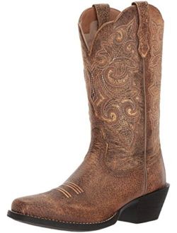 Women's Round up Square Toe Work Boot
