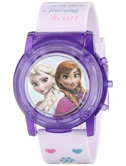 Disney Kids' FZN6000SR Digital Display Analog Quartz Pink Watch