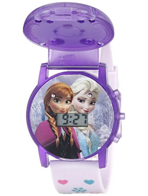 Accutime Disney Kids' FZN6000SR Digital Display Analog Quartz Pink Watch