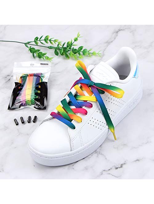 5Chaos Vibrant Shoelaces for Fun, Cool Design with Metal Aglets 1 Pair