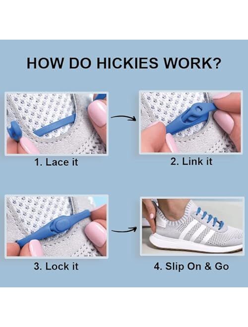 HICKIES Tie-Free Laces (2.0 New)