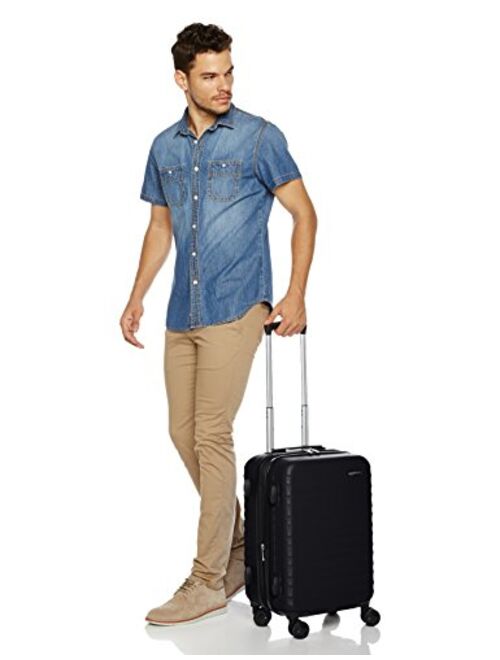 AmazonBasics Hardside Spinner, Carry-On, Expandable Suitcase Luggage with Wheels