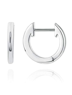 14K Gold Plated Cuff Earrings Huggie Stud | Small Hoop Earrings for Women