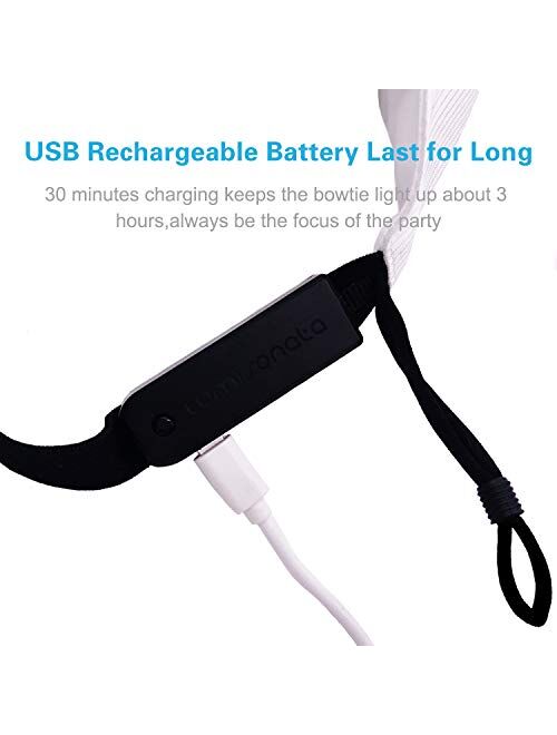 LED Light up Mask Luminous Glowing Masks for Party Festival Dancing Gift,7 colors