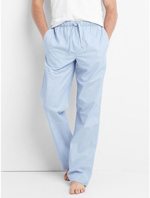 GAP Pajama Pants in Poplin