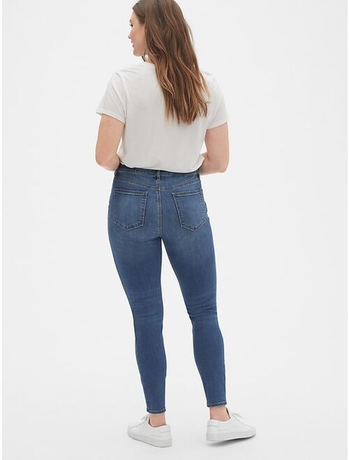 GAP Mid Rise True Skinny Jeans