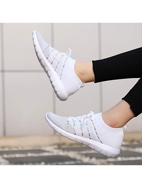 EvinTer Womens Running Shoes Lightweight Comfortable Mesh Sports Shoes Casual Walking Athletic Sneakers