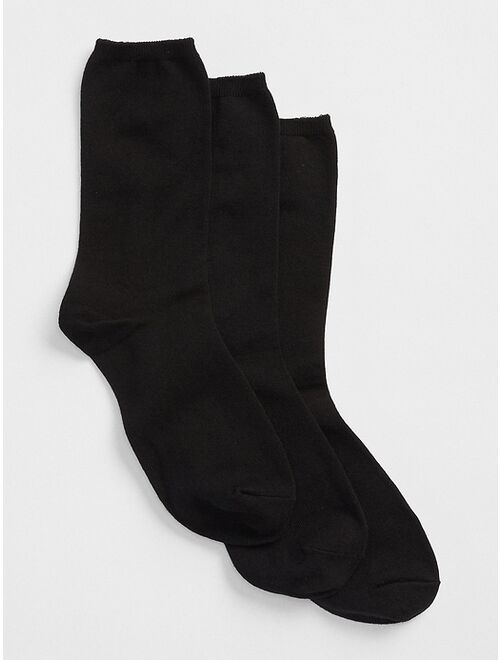 GAP Basic Crew Socks (3-pack)