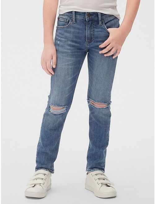 GAP Kids Distressed Skinny Jeans with Max Stretch