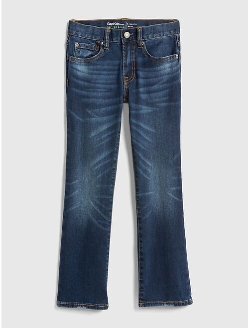 GAP Kids Distressed Boot Jeans with Stretch