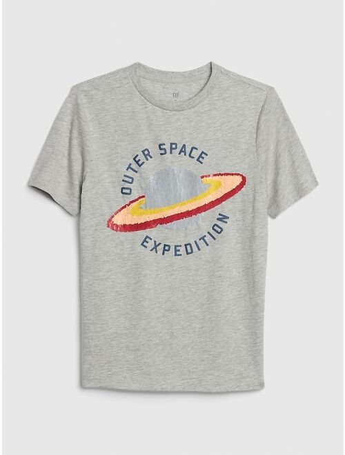 GAP Kids Flippy Sequin Graphic T-Shirt