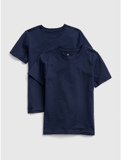 Kids Short Sleeve Undershirt (2-Pack)