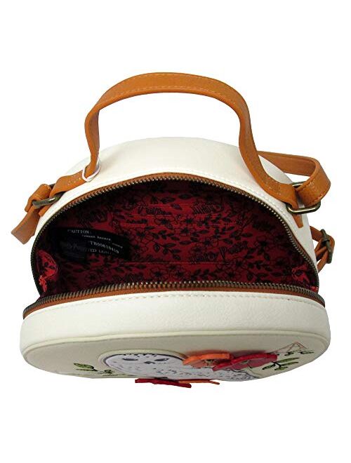 Loungefly x Harry Potter Hedwig Floral Crossbody Purse