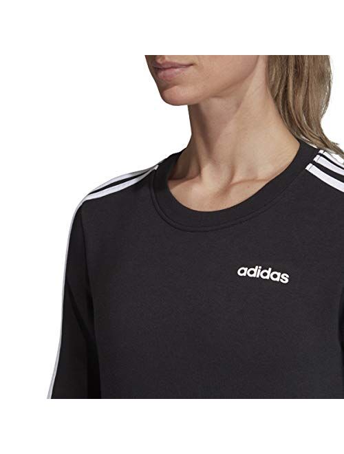 adidas Women's Essential 3-stripes Fleece Sweatshirt