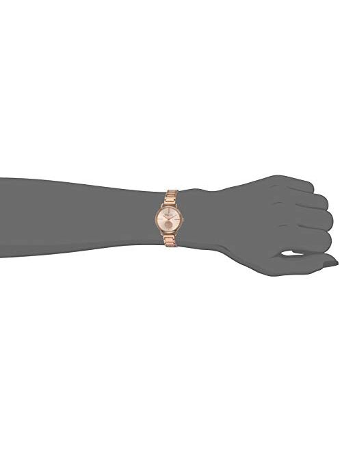 Michael Kors Women's Portia Watch- Three Hand Quartz Movement Wrist Watch with Second Hand subdial