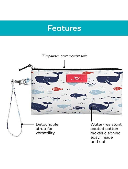 SCOUT Kate Wristlet, Lightweight Wristlet Wallet for Women, Small Clutch Wristlet with Strap (Multiple Patterns Available)