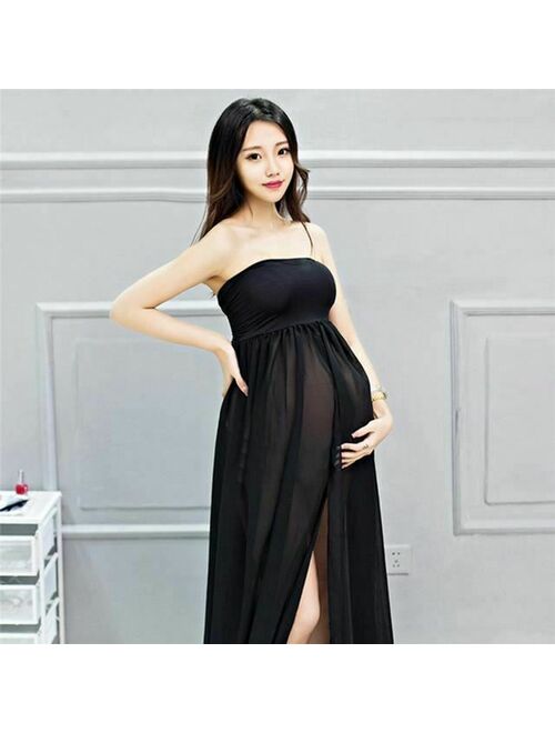 Elegant Maternity Photography Props Pregnancy Clothes Maternity Dresses For preg