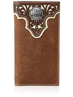 Men's Tope Inlay Top Circle Rodeo Western Wallet