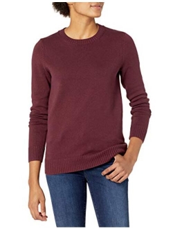 Women's 100% Cotton Crewneck Sweater