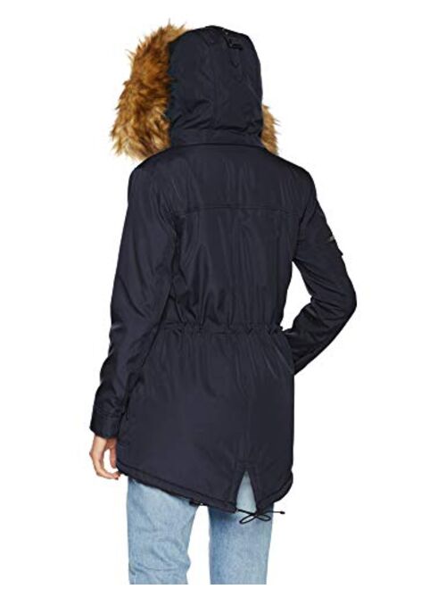 S13 Women's Luxe Canyon Lined Parka with Faux Fur Hood