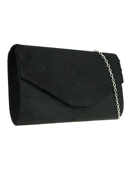 Girly Handbags Plain Clutch Bag