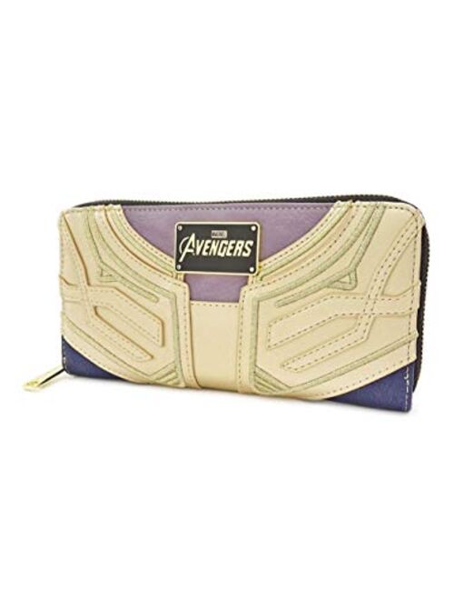 Loungefly Marvel Infinity Gauntlet Faux Leather Zip Wallet