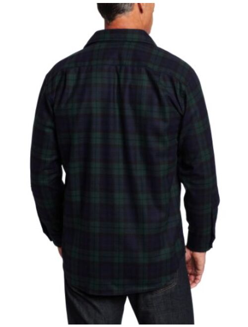 Pendleton Men's Long Sleeve Button Front Classic-fit Fireside Shirt
